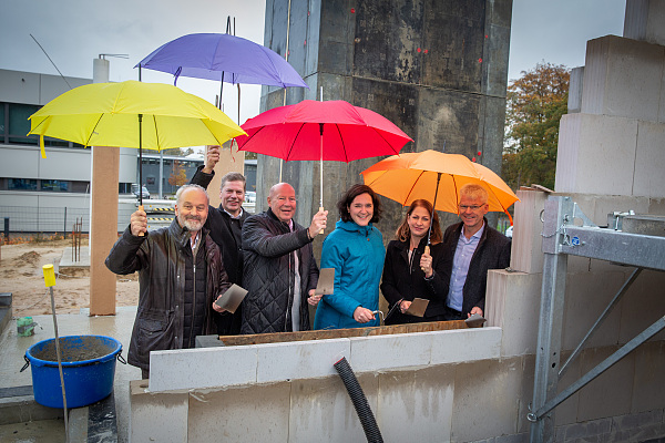 Bau einer neuen Recyclingstation in Bremen Osterholz gestartet